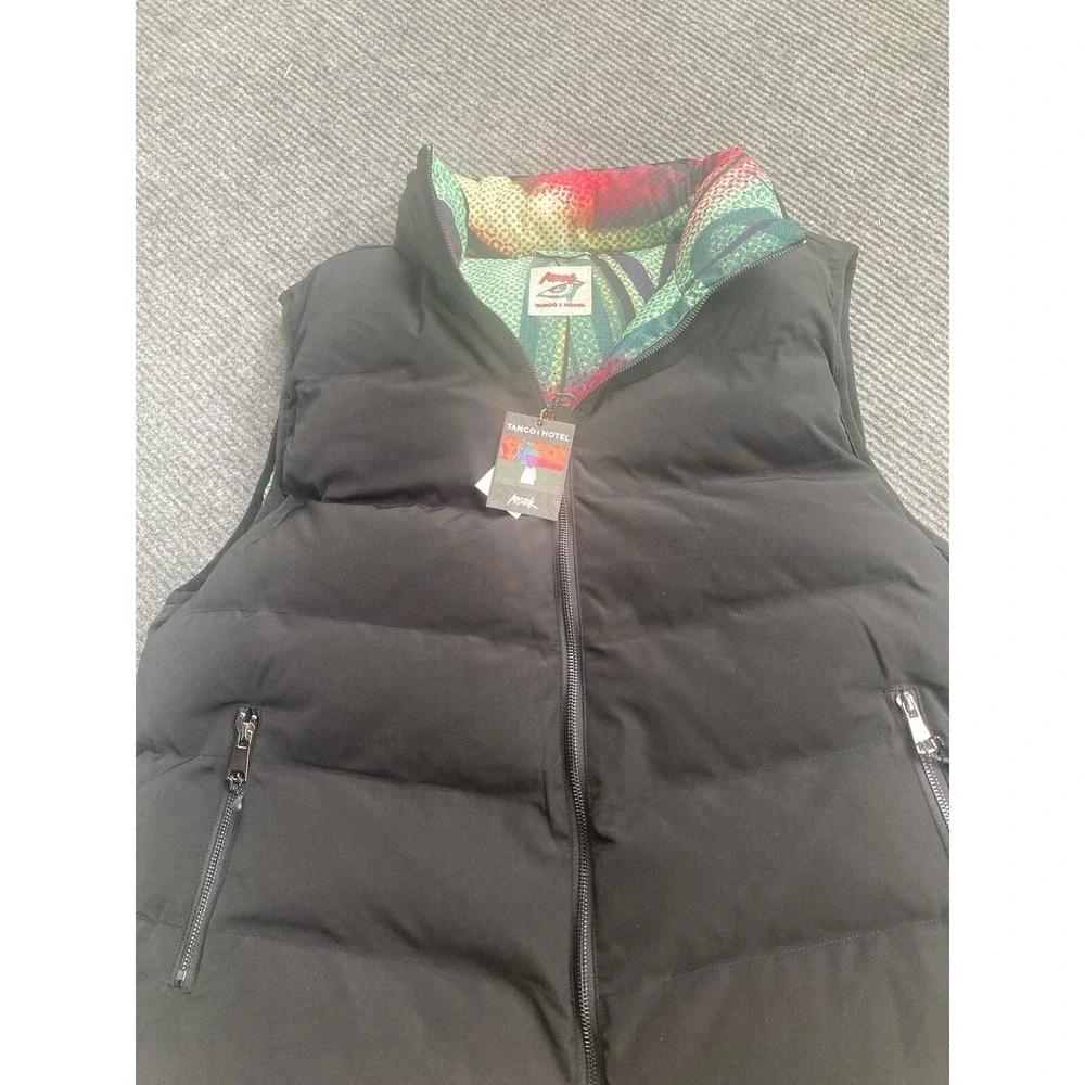 Tango Hotel X Abstrk Reversible Sunrise Vest Size Large